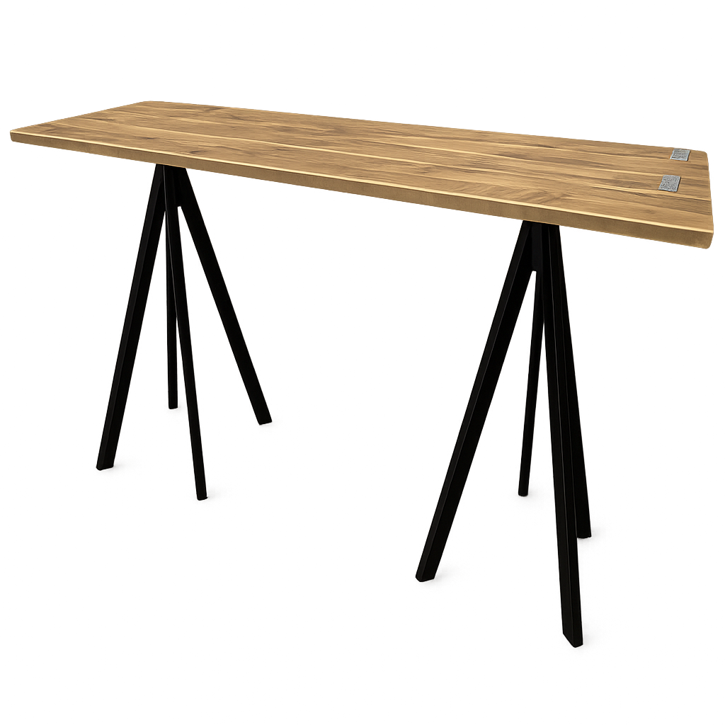 High table "Infinity black" Scandic W220 xD76cm