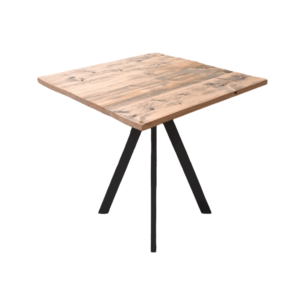 Bistro table "Infinity black" Scandic W76 xD76cm