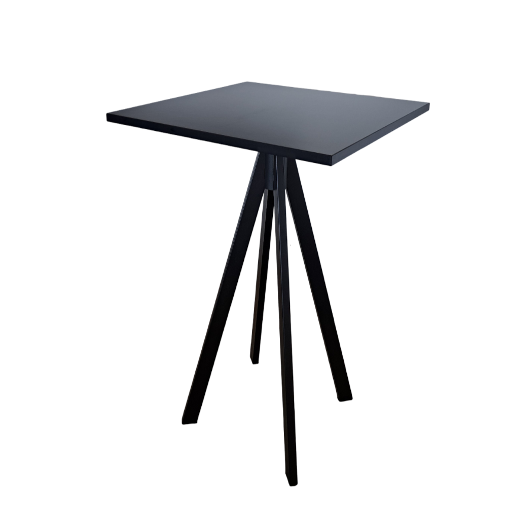 Stehtisch "Infinity schwarz" schwarz B70 x T70cm